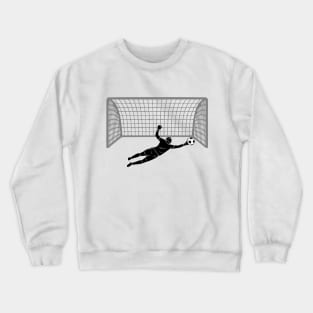 Soccer Goalie Save Crewneck Sweatshirt